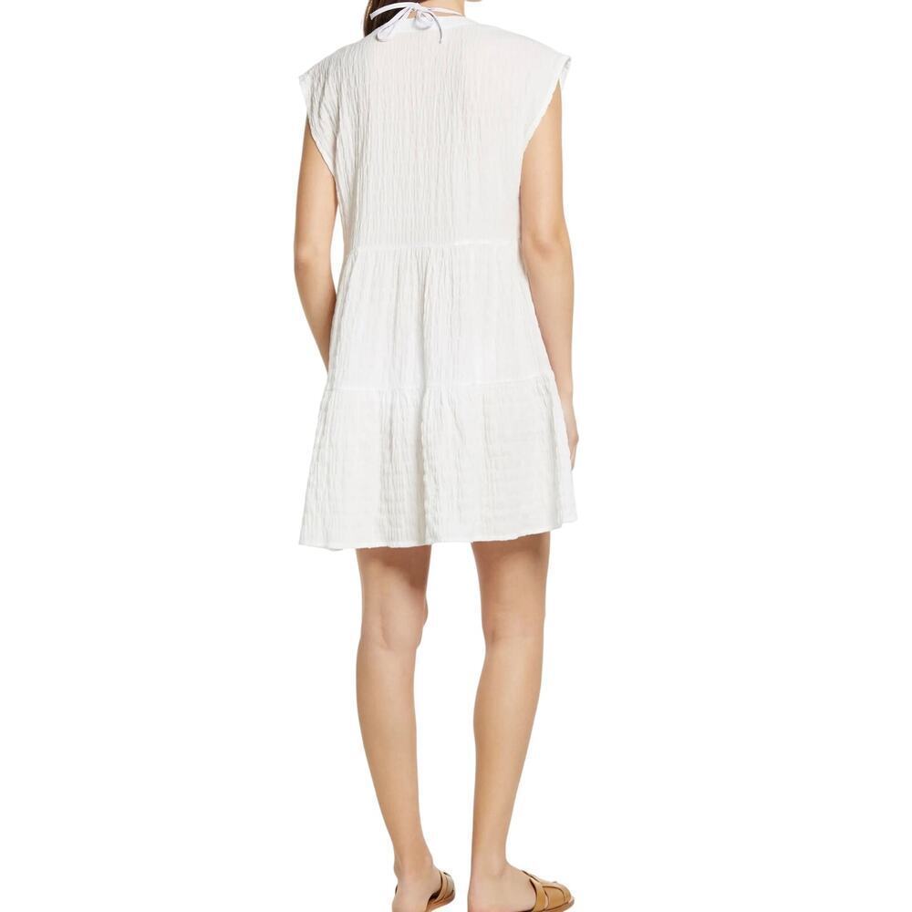 Robin Piccone Fiona Flouncy Cover-Up Dress Size XS P2P 22’ - Picture 2 of 4